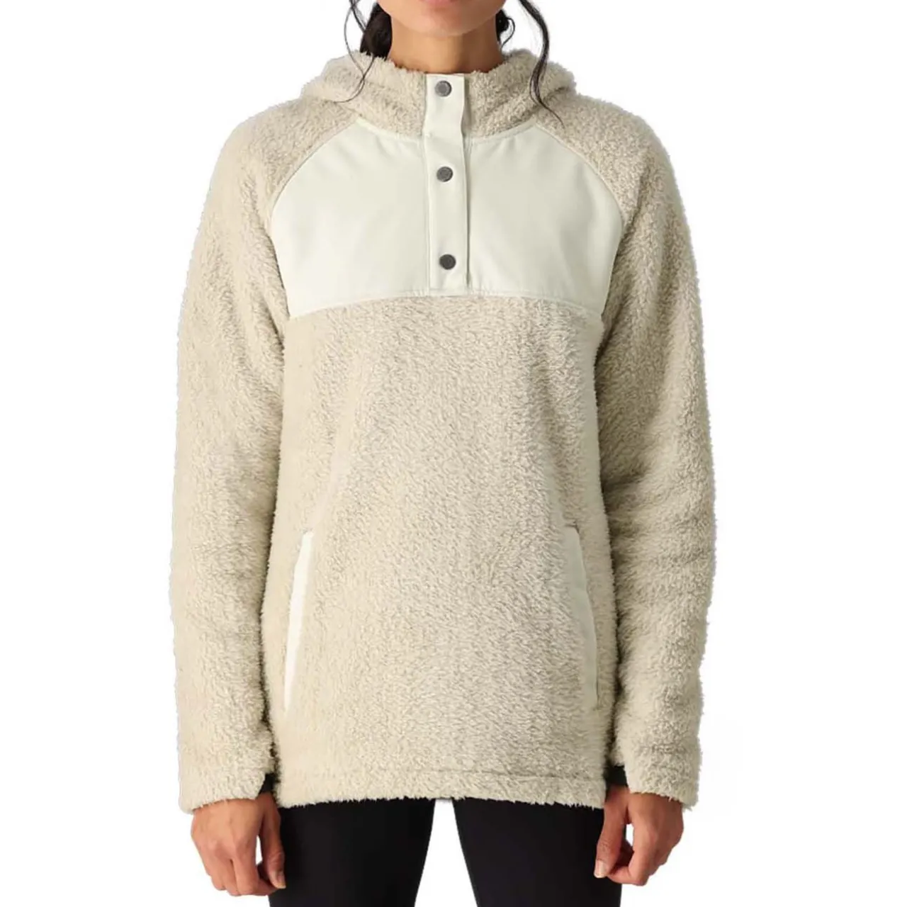686 Hemlock Sherpa Fleece Hoodie - Women's-Women Snow Clothing