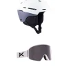 Anon Merak WaveCel Helmet + M4 Cylindrical MFI Goggles- Helmets|Helmets