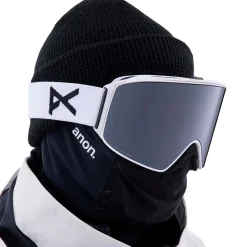 Anon Oslo WaveCel Helmet + M4 Cylindrical MFI Goggles + MFI Fleece Helmet Hood- Helmets|Helmets