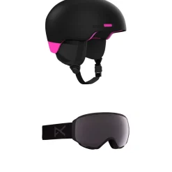 Anon Windham WaveCel Helmet + WM1 MFI Goggles - Women's- Helmets|Helmets