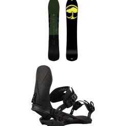 Arbor Coda Snowboard + Hemlock Snowboard Bindings 2025- Snowboards With Bindings|Snowboard Packages