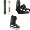 Arbor Element Decon Snowboard + Spruce Snowboard Bindings + Vans Aura OG Snowboard Boots 2025- Snowboards, Bindings & Boots|Snowboard Packages