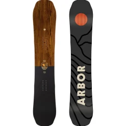 Arbor Element Snowboard + Nidecker Supermatic Snowboard Bindings 2025- Snowboards With Bindings|Snowboard Packages