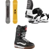 Arbor Metal Machine Snowboard + Hemlock Snowboard Bindings + Vans Hi-Standard Pro Snowboard Boots 2025- Snowboards, Bindings & Boots|Snowboard Packages