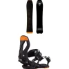 Arbor Padre Snowboard + Cypress Snowboard Bindings 2025- Snowboards With Bindings|Snowboard Packages