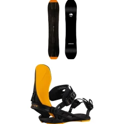 Arbor Terra Twin Snowboard + Hemlock Snowboard Bindings 2025- Snowboards With Bindings|Snowboard Packages