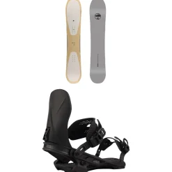 Arbor Verado Snowboard + Hemlock Snowboard Bindings 2025- Snowboards With Bindings|Snowboard Packages
