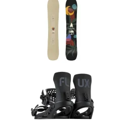 Arbor Westmark Snowboard + Flux EM Snowboard Bindings 2025- Snowboards With Bindings|Snowboard Packages