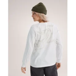 Arc'teryx Kragg Cotton Bird Crew Long-Sleeve T-Shirt - Women's-Women Active Clothing|Casual Clothing