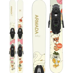 Armada ARJ Skis + C5 Bindings - Kids' 2025-Kids Skis|Kids Ski Packages