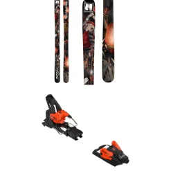 Armada BDog Skis + Salomon Strive 14 MN Ski Bindings- Skis With Bindings|Skis With Bindings