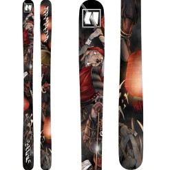 Armada BDog Skis + Salomon Strive 14 MN Ski Bindings- Skis With Bindings|Skis With Bindings