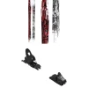 Atomic Bent 90 Skis + Salomon Strive 12 GW Ski Bindings 2024- Skis With Bindings|Skis With Bindings