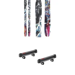 Atomic Bent 100 Skis + Yakima FreshTrack 4 Snow Rack w/ Locks 2025- Skis With Bindings|Ski Packages