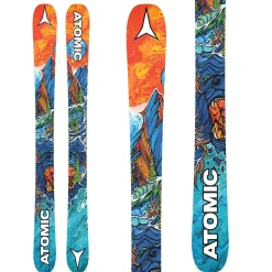 Atomic Bent Chetler Mini Skis + Colt 7 GW Ski Bindings - Kids'-Kids Skis|Kids Ski Packages