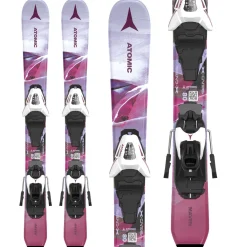 Atomic Maven Girl Skis + C5 GW Ski Bindings - Kids' 2025-Kids Skis|Kids Ski Packages