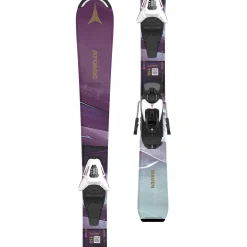 Atomic Maven Girl Skis + C5 GW Ski Bindings - Kids' 2025-Kids Skis|Kids Ski Packages