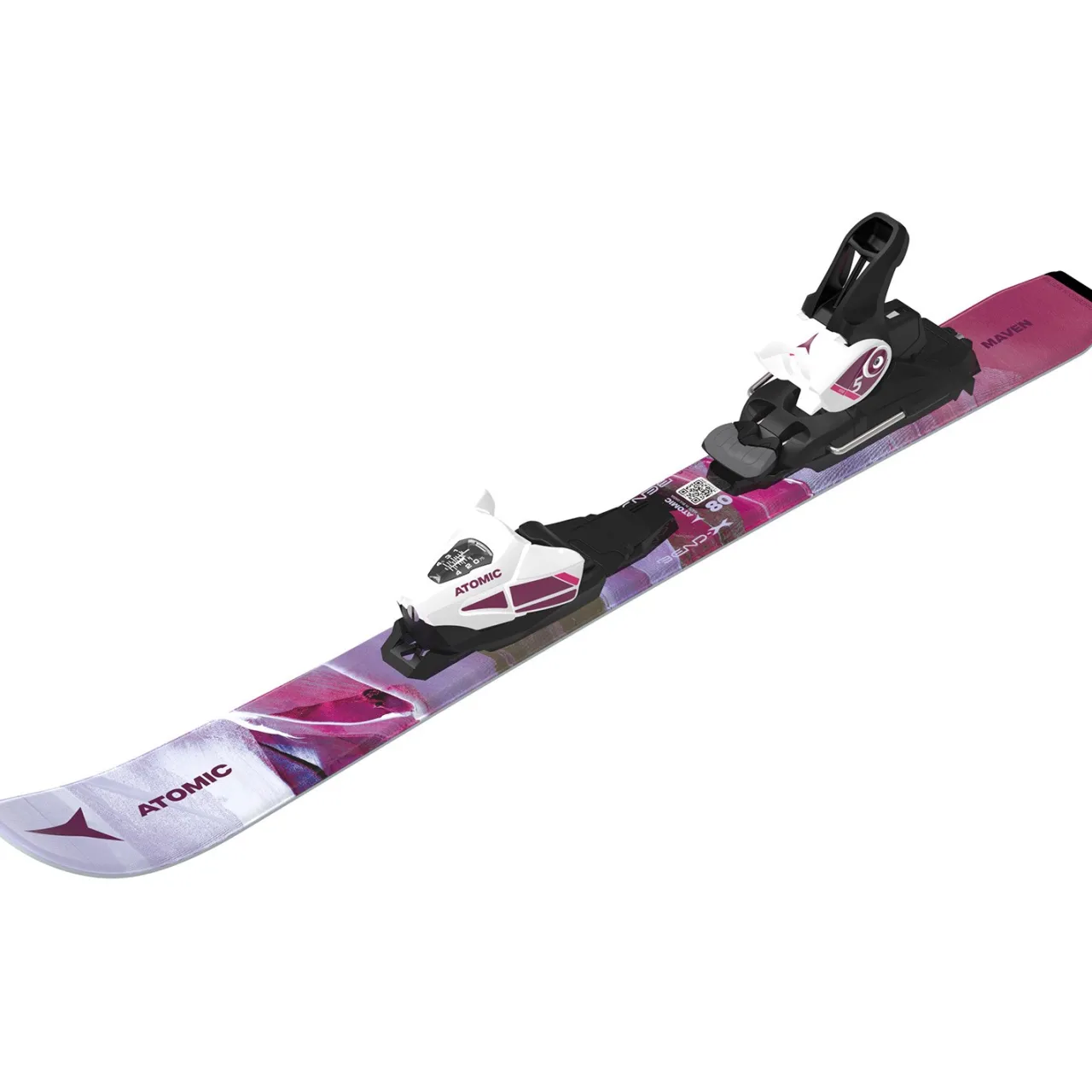Atomic Maven Girl Skis + C5 GW Ski Bindings - Kids' 2025-Kids Skis|Kids Ski Packages