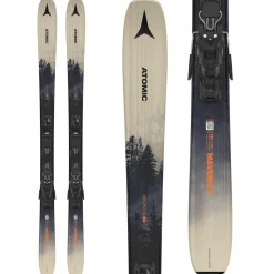 Atomic Maverick 84 Skis + M 10 GW Ski Bindings 2025- Skis With Bindings|Ski Packages