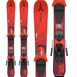 Atomic Redster J2 Skis + C5 GW Ski Bindings - Kids' 2025-Kids Skis|Kids Ski Packages