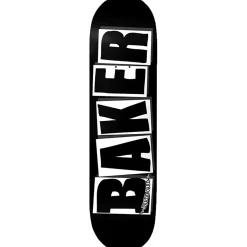 Baker Brand Logo BLK/WHT 8.475 Skateboard Deck- Decks