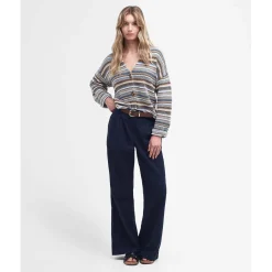 Barbour Blakeney Knitted Cardigan - Women's-Women Casual Clothing|Sweaters