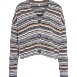 Barbour Blakeney Knitted Cardigan - Women's-Women Casual Clothing|Sweaters