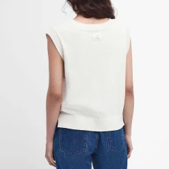 Barbour Falmouth Sleeveless Knitted Jumper Vest - Women's-Women Casual Clothing