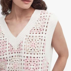 Barbour Falmouth Sleeveless Knitted Jumper Vest - Women's-Women Casual Clothing