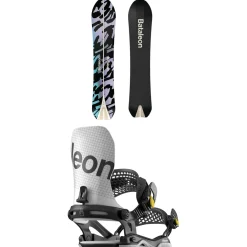 Bataleon Chameleon Snowboard + Blaster Asymwrap Snowboard Bindings 2025- Snowboards With Bindings|Snowboard Packages