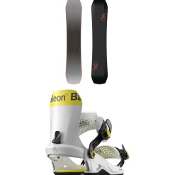 Bataleon Disaster+ Snowboard + Chaos Heelwrap Snowboard Bindings 2025- Snowboards With Bindings|Snowboard Packages