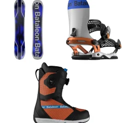 Bataleon Goliath Snowboard + Blaster Asymwrap Snowboard Bindings + Salsa BOA Snowboard Boots 2025- Snowboards, Bindings & Boots|Snowboard Packages