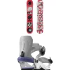 Bataleon Moodboard Snowboard + Donna Heelwrap Snowboard Bindings - Women's 2025- Snowboards With Bindings|Snowboard Packages