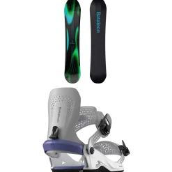 Bataleon Thunderstorm Snowboard + Donna Heelwrap Snowboard Bindings - Women's 2025- Snowboards With Bindings|Snowboard Packages