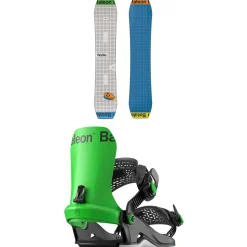 Bataleon Wallie Snowboard + Chaos Heelwrap Snowboard Bindings 2025- Snowboards With Bindings|Snowboard Packages