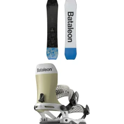 Bataleon Whatever Snowboard + Etna Snowboard Bindings - Women's 2025- Snowboards With Bindings|Snowboard Packages