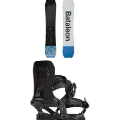 Bataleon Whatever Snowboard + Donna Asymwrap Snowboard Bindings - Women's 2025- Snowboards With Bindings|Snowboard Packages
