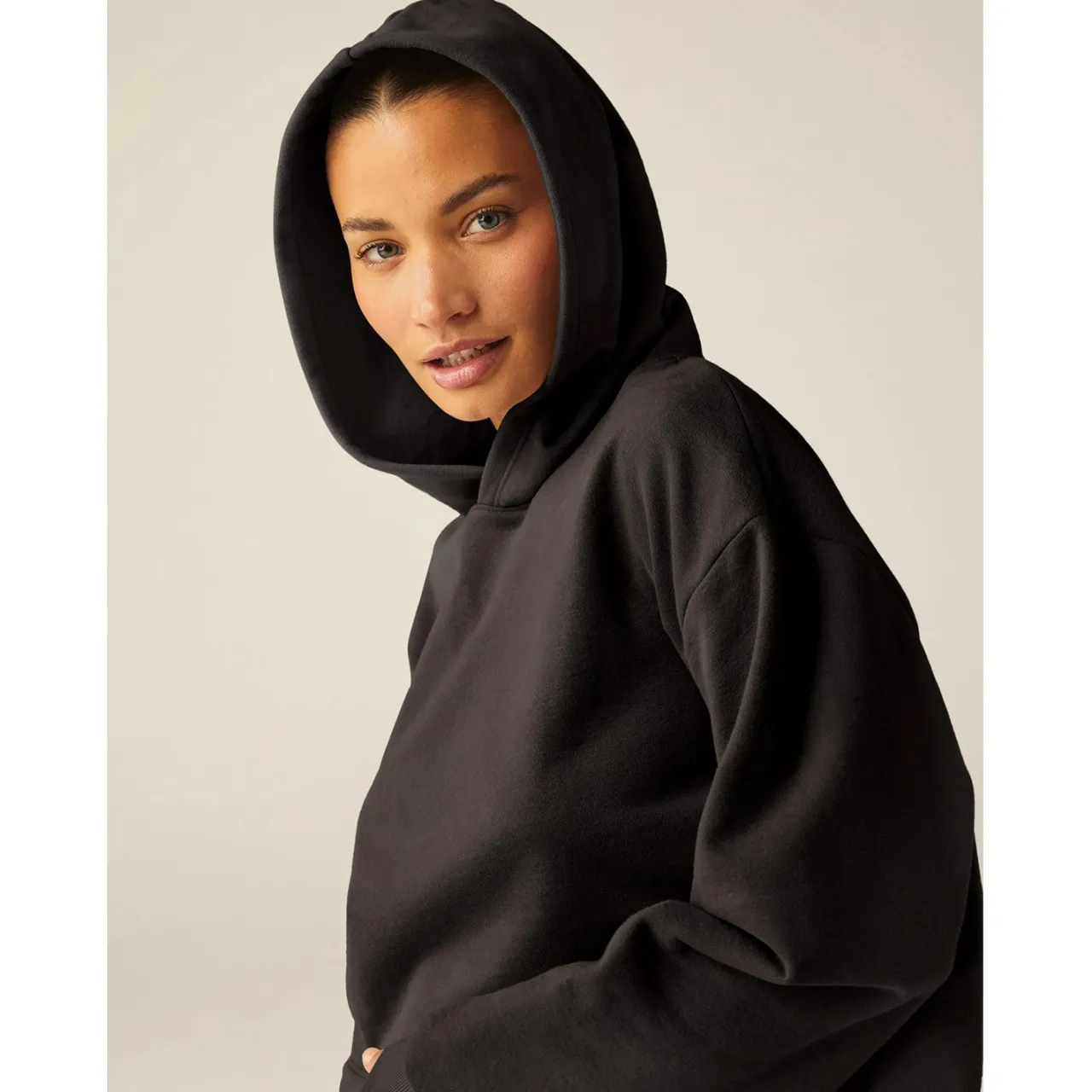 Beyond Yoga Happiness Cropped Hoodie - Women's-Women Active Clothing|Casual Clothing