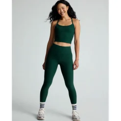 Beyond Yoga Spacedye Slim Racerback Cropped Tank Top - Women's-Women Active Clothing|Casual Clothing