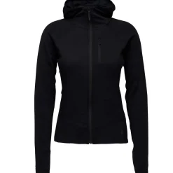 Black Diamond Coefficient LT Hybrid Hoodie - Women's-Women Casual Clothing|Snow Clothing
