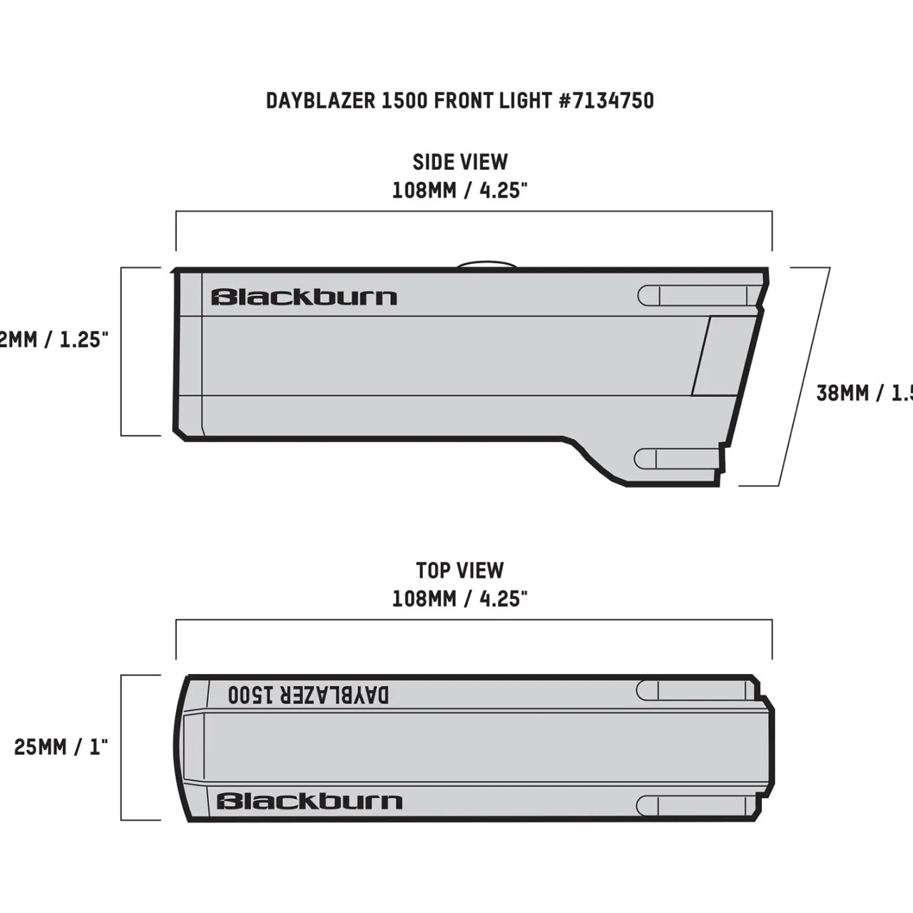 Blackburn Dayblazer 1500 Front Bike Light- Lights