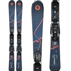 Blizzard Anomaly Jr Skis+ 4.5 FDT Bindings - Kids' 2025-Kids Skis|Kids Ski Packages