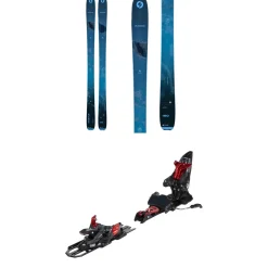 Blizzard Hustle 9 Skis + Marker Kingpin 13 Demo Alpine Touring Ski Bindings- Backcountry Packages|Skis With Bindings