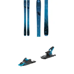 Blizzard Hustle 9 Skis + Salomon S/Lab Shift MNC 13 Alpine Touring Ski Bindings- Backcountry Packages|Skis With Bindings