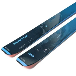 Blizzard Hustle 9 Skis + Salomon S/Lab Shift MNC 13 Alpine Touring Ski Bindings- Backcountry Packages|Skis With Bindings