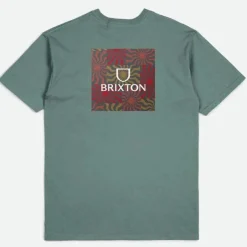 Brixton Alpha Square T-Shirt - Men's- Casual Clothing|T-Shirts