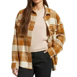 Brixton Bowery Classic Long-Sleeve Flannel - Women's-Women Casual Clothing|Tops & Shirts