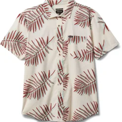 Brixton Charter Print Short-Sleeve Shirt - Men's- Casual Clothing|Shirts