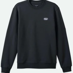 Brixton Parson Patch Crew - Men's- Casual Clothing|Sweatshirts & Fleece