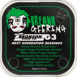 Bronson Speed Co. G3 Breana Geering Pro Skateboard Bearings- Bearings